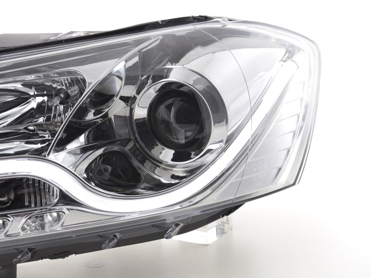 Scheinwerfer Set Daylight LED TFL-Optik VW Passat B7 3C 10- chrom Scheinwerfer Set Daylight LED TFL-Optik VW Passat B7 3C 10- chrom